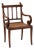 Vintage Regency-Style Cane Armchair For Sale