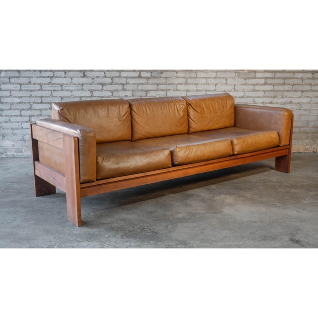 Mid-Century Modern Vintage Tobia Scarpa for Knoll 'Bastiano' Style Sofa For Sale - Image 3 of 18