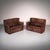 Patinated Leather Sofa by Gerard van Den Berg for Montis, Netherlands, 1970s, Set of 2 For Sale - Image 15 of 15