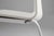 Mid-Century Modern White Chair with Metal Frame and Plastic Seat, Belgium, 2000s For Sale - Image 4 of 12