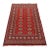 Bokhara Rug 4'1'' X 6'3'' Red Wool Tribal Hand-Knotted Oriental Carpet For Sale