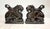 Pair of Antique 1800's Carved Wood Architectural Salvage Lion Sculpture Statue For Sale - Image 4 of 13