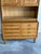 Mid 20th Century Vintage Danish Oak Hutch Cabinet in Style of Henning Mid Century Storage Display Cabinet For Sale - Image 5 of 8