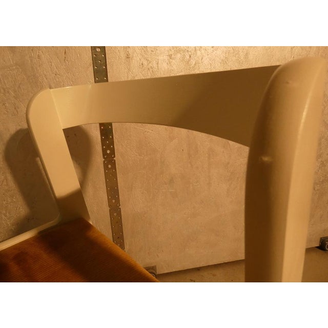 Velvet and Wood Chairs by Mario Sabot, Italy, 1970s, Set of 6 For Sale - Image 11 of 18