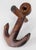 Early 20th Century 20th Century Tramp Folk Art Carved Wood Anchor For Sale - Image 5 of 8