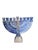 2000 - 2009 Vintage Hand Painted Ceramic Studio Pottery Menorah For Sale - Image 5 of 16