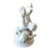 Antique Edmé Samson Paris White Bisque Porcelain Sculpture of Three Children With a Bird For Sale
