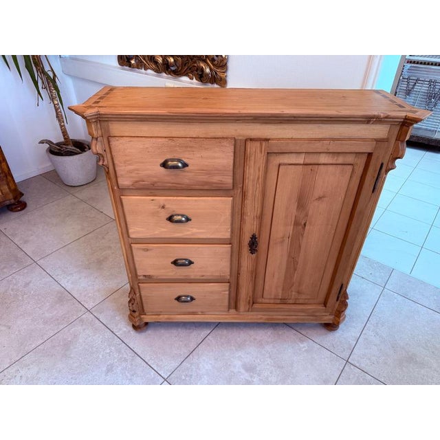 Antique Gründerzeit Chest of Drawers, 1890s For Sale - Image 8 of 10