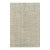 Rug & Kilim’s Textural Kilim With Beige and White Textural Stripes and Striae For Sale
