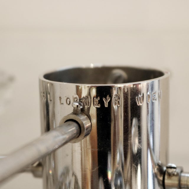 1950s Pair of Lobmeyr Sputnik Cylinder Sconces For Sale - Image 17 of 18