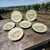 This product is a set of 6 Tuscan Country Interiors stone were scenic salad luncheon dessert plates. Made of stoneware and...