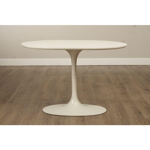 Metal Burke Mid Century Modern Five-Piece Dining Set For Sale - Image 7 of 12