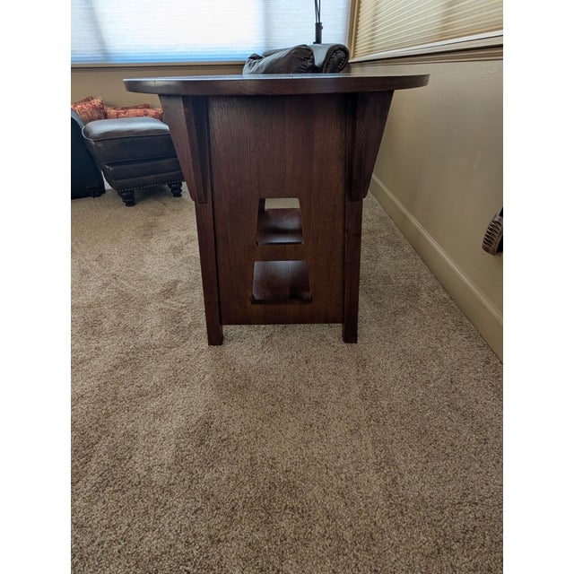 Wood Limbert Library Table From the Limbert Collection For Sale - Image 7 of 10