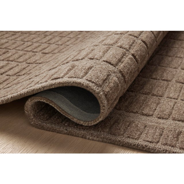 Loloi Rugs Chris Loves Julia x Loloi Bradley Cocoa / Cocoa 2'-3" x 3'-9" Accent Rug For Sale - Image 4 of 6