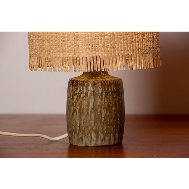 Swedish Ceramic Floor Lamp the Rubus Series by Gunnar Nylund for Rörstrand, 1960s For Sale - Image 11 of 12