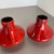Red-Glaze Fat Lava UFO Vases from Jopeko, Germany, 1970s, Set of 2 For Sale - Image 13 of 18