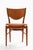 Brown Vintage Dining Chairs in Leather and Teak by Finn Juhl, 1952, Set of 6 For Sale - Image 8 of 11