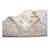 21st Century Turkish Oushak Wool 2X10 Gold, Light Blue & Ivory Handmade Runner Rug #1144116 For Sale - Image 10 of 11