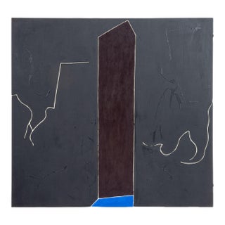 Jack Roth "New Synthesis 87" Acrylic, 1981 For Sale