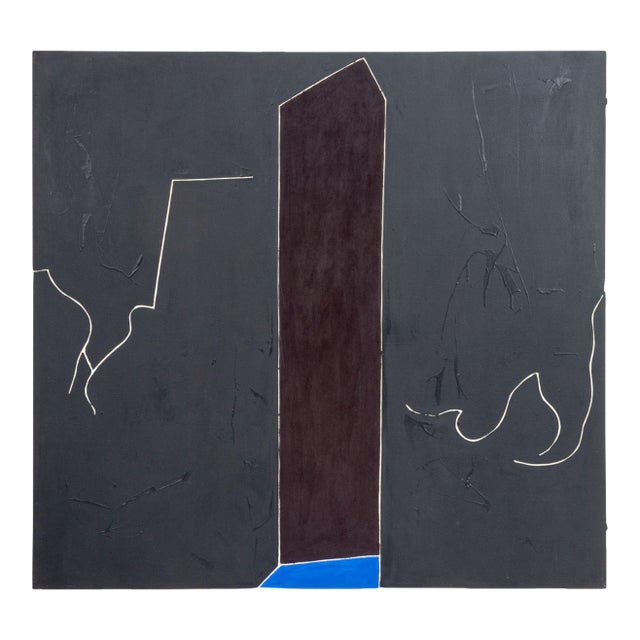 Jack Roth "New Synthesis 87" Acrylic, 1981 For Sale