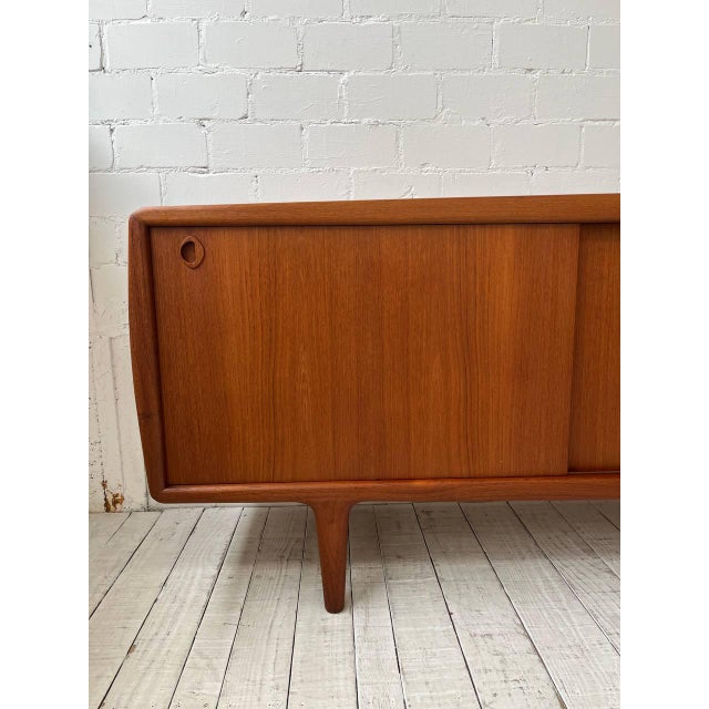 Vintage Teak Sideboard from H.P. Hansen For Sale - Image 11 of 13
