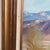 Mid-Century Modern Impasto Desert Landscape Oil Painting Framed - California Western Art For Sale - Image 10 of 12