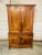 1780's Antique English Walnut Step Back Cupboard Linen Press For Sale - Image 10 of 13