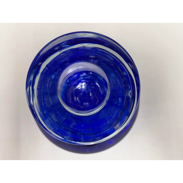 Circa 2005 Alchymie Praha Glass Vase For Sale - Image 4 of 12