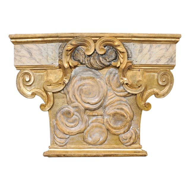 18th Century Italian Architectural Wall Plaque For Sale