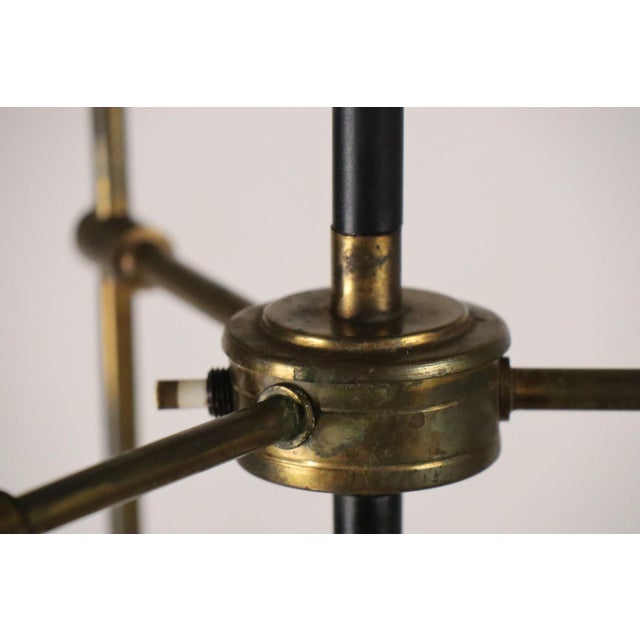 Vintage Floor Lamp in Metal and Brass from Arlus, 1960s For Sale - Image 13 of 18