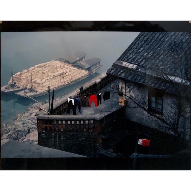 Mark Abrahamson, Vintage Photograph Cibachrome Chongqing Yangtze River China Color Photo Print, 1984 For Sale