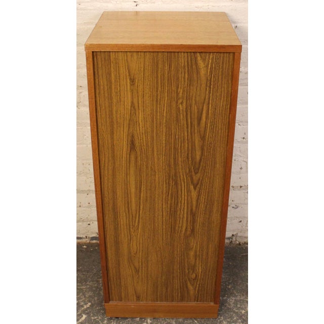 Wood Vintage Danish Made Mid-Century Teak Lingerie Chest For Sale - Image 7 of 14