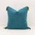 Vibrant Cottagecore Charm: Hana Chess in Ruby + Romo Miro in Beijing Blue + Down-Feather Filled Pillows = a Set of 4 For Sale - Image 9 of 17