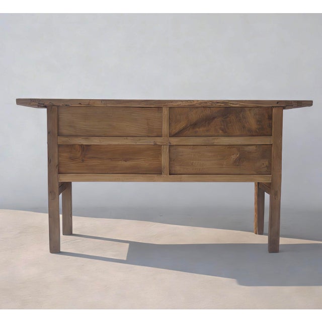 Antique Chinese Console Table With Five Drawers For Sale - Image 14 of 14