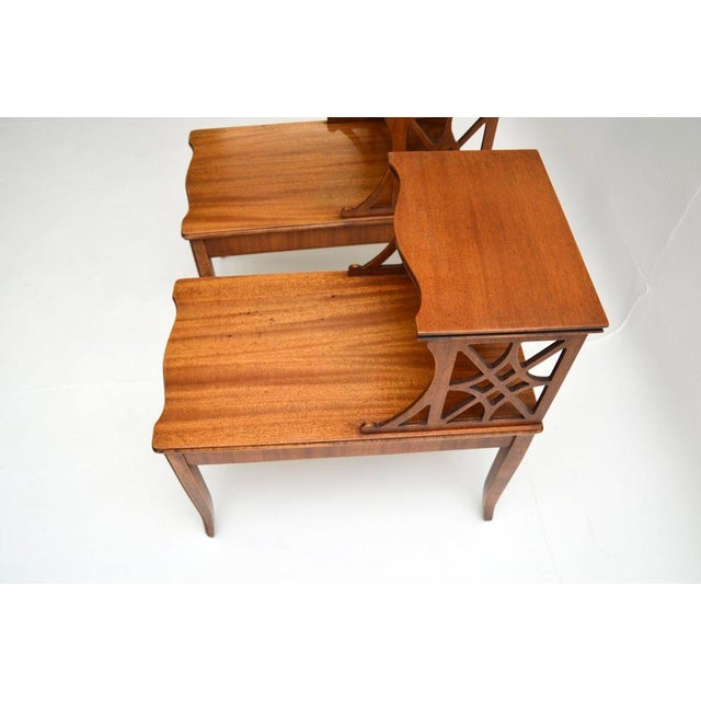 Regency Style Side Tables, 1930s, Set of 2 For Sale - Image 9 of 11