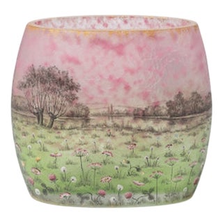 Nancy Prairie Vase by Jean Daum, 1905 For Sale