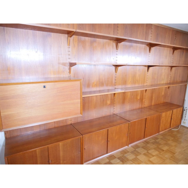 1960s Modular Teak Shelving System by Poul Cadovius for Cado, 1960s, Set of 23 For Sale - Image 5 of 13