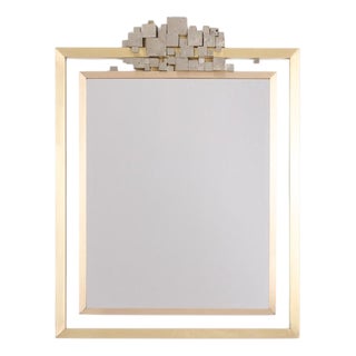 Boizot Model Mirror in Brass For Sale