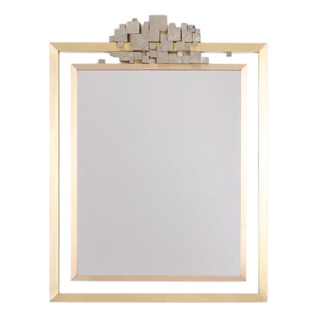 Boizot Model Mirror in Brass For Sale