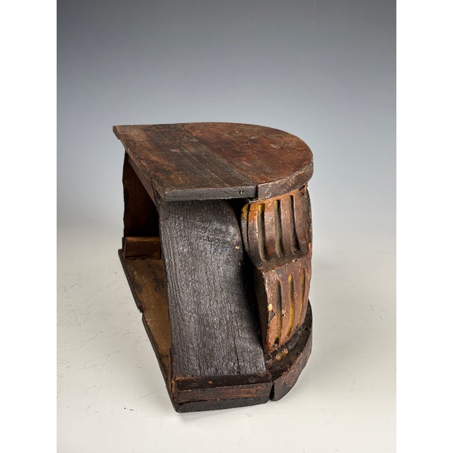 19th Century Southern European Polychrome Church Stand, 1800 For Sale - Image 9 of 14