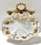Mid 20th Century Vintage Porcelain Vanity Dish With Gold Gilt Ormolu Stand – Hollywood Regency Soap Dish For Sale - Image 5 of 7