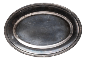 Mid 20th Century France Gray Silver Plate