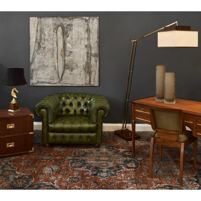 Italian Murano Glass ‘Battuto’ Smoked Vases - a Pair For Sale - Image 3 of 12