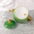 1950s Green Pickard Teapot With Sugar Bowl, Creamer and Five Cups - 10 pcs For Sale In San Francisco - Image 6 of 13