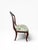 Antique Louis Philippe Style Accent Chair – Mid to Late 19th Century With Updated Floral Upholstery For Sale In Boston - Image 6 of 8
