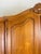 Wood Vintage French Louis XVI Style Wardrobe in Oak For Sale - Image 7 of 14