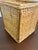 Mid 20th Century Vintage Woven Bamboo Rattan Tissue Box Cover For Sale - Image 5 of 10