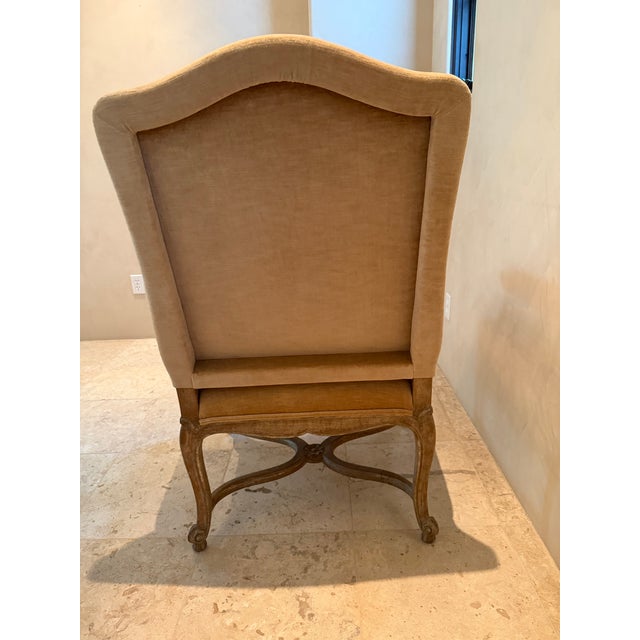 Pair of Sally Sirkin Lewis for J. Robert Scott Velvet Lounge Chairs For Sale - Image 9 of 11