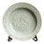 Chinese Ceramic Plate,Guan Ware Crackle Glaze Porcelain Plate Hand Carved Flowers Pattern For Sale