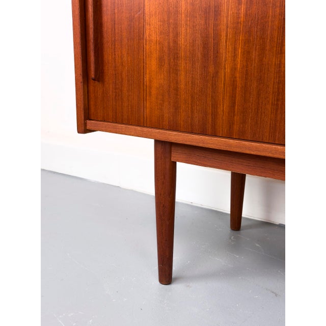 Vintage Sideboard in Teak with Drawers and Sliding Doors, 1960s For Sale - Image 15 of 18